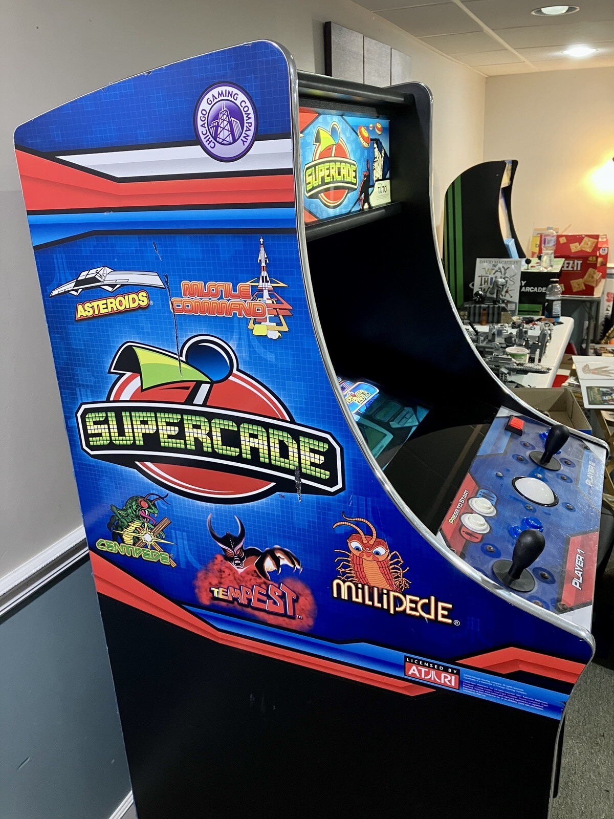 SuperCade Arcade Machine Full Size Arcade with 50 Classic