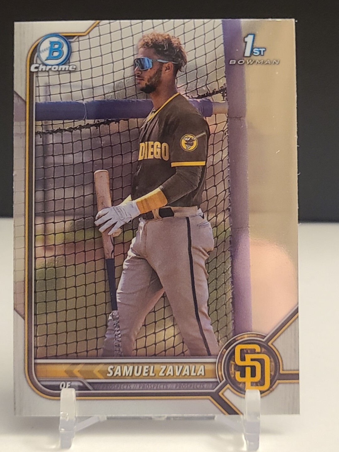 2022 Bowman Chrome - Prospects Samuel Zavala #BCP-203 1st Bowman RC