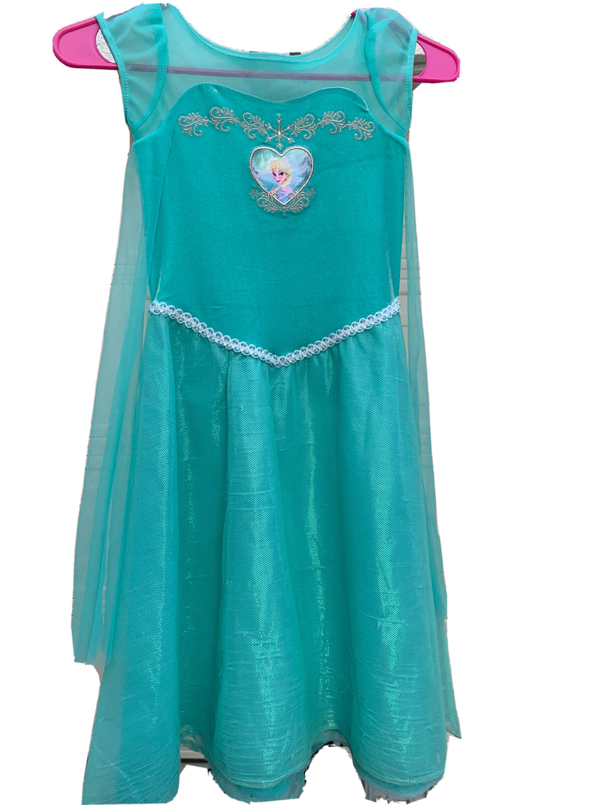 Princess Elsa Frozen Costume Halloween Party Girls Dr… Gem