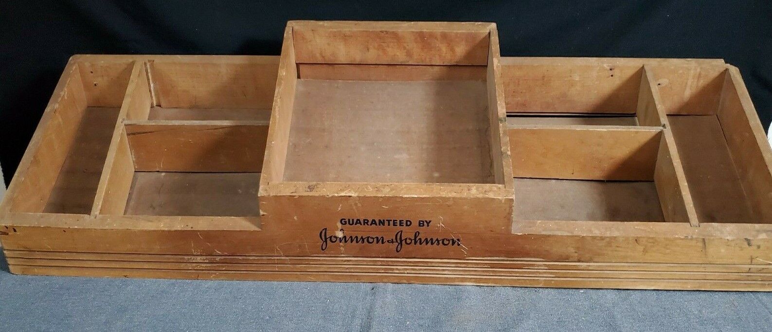 MID 20TH CENTURY DRUGSTORE WOODEN DISPLAY RACK  GUARANTEED BY JO