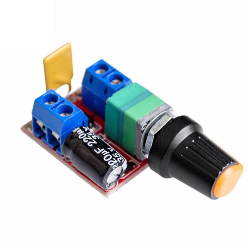 6x 5A Motor Drehzahlregler Modul Mini DC PWM Regler LED Dimmer 3/6/12/24/35V - Bild 7 von 9