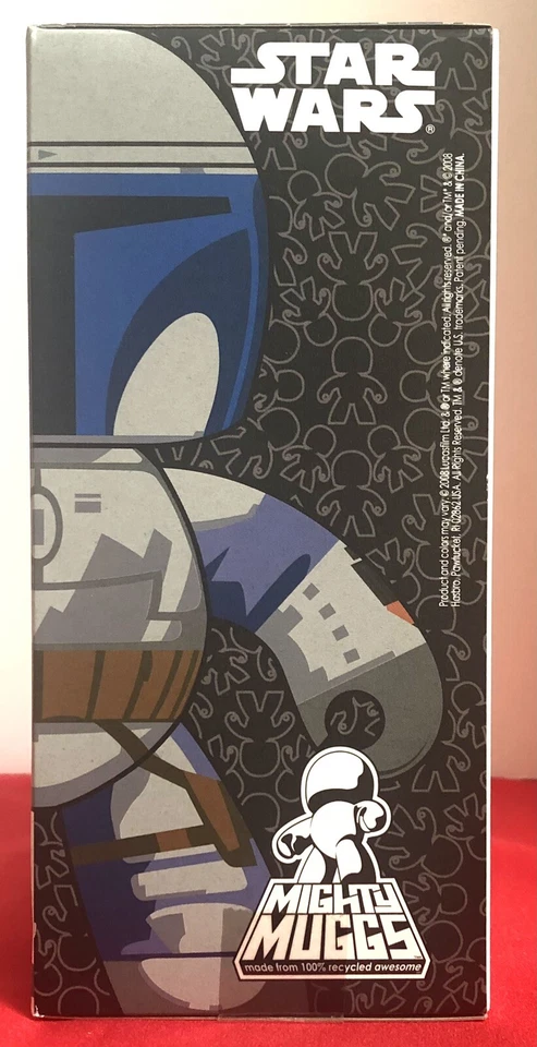 Star Wars, JANGO FETT, 2008, Mighty Muggs. Casi nuevo. Foto 4 de 4