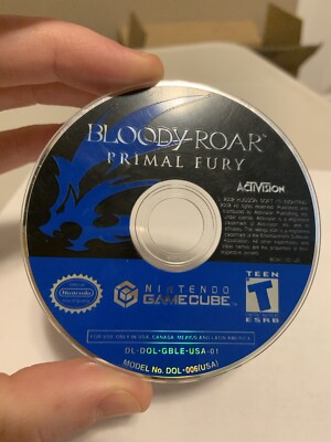 Bloody Roar: Primal Fury (Nintendo GameCube, 2002) DISC ONLY