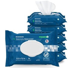 Washcloth Wipes Scented 6 Pack 576 Washcloths Disposable Wet Wipes for Adults...