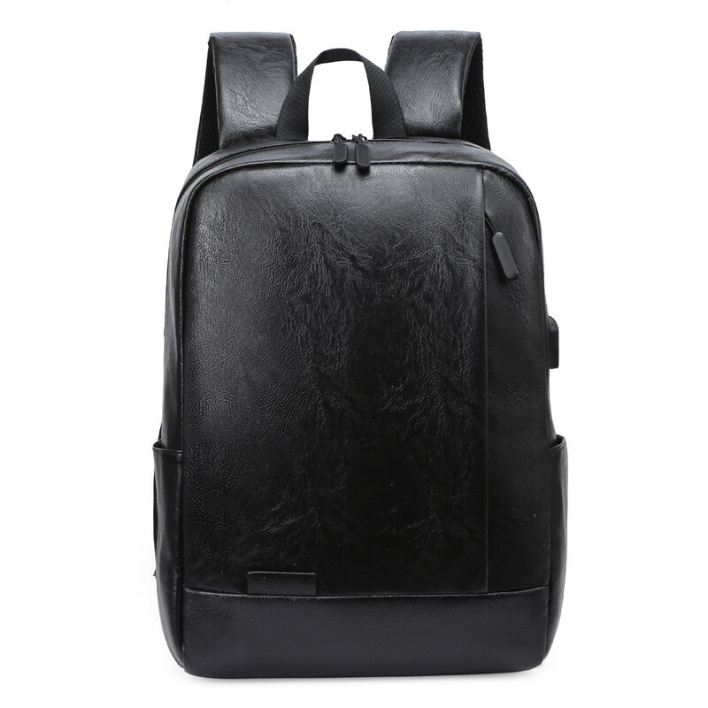 Men Black Waterproof Backpack Business Laptop Bag Sports Travel Bags