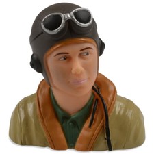 WW2 WWII Pilot Pilotenpuppe 1:6 RC Flugzeug Army B67 xT40 x H66mm