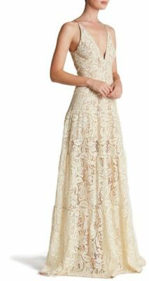 lace-trimmed wedding dress SLEEVELESS LACE A-LINE WEDDING DRESS BY LADIVINE CD857W – Bridal Hive