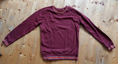 Stanley Stella- Pullover- Bio Baumwolle 85%- Bordeauxrot- Gr. L- ungetragen NEU