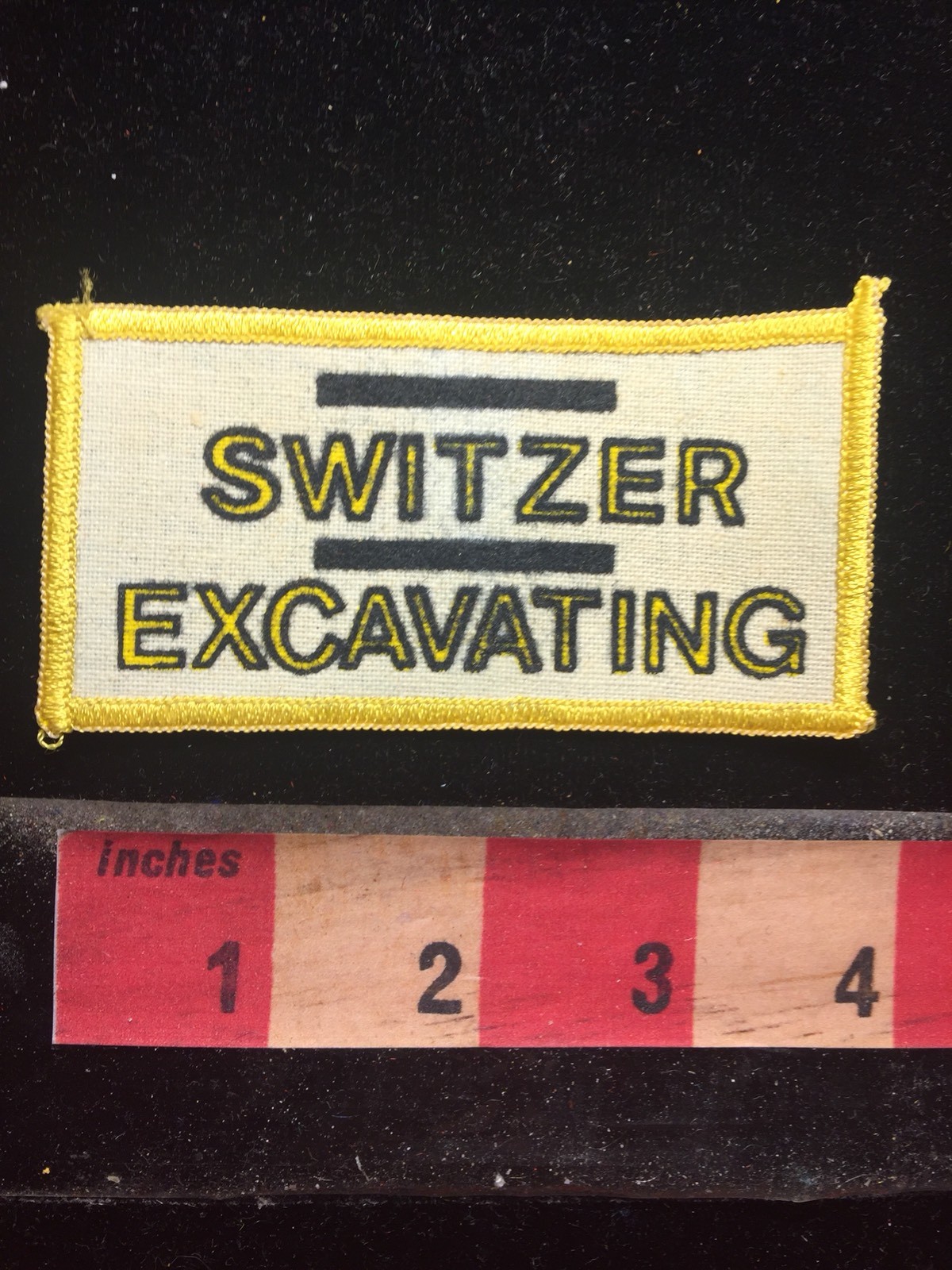 Vtg SWITZER EXCAVATING Advertising / Company Patch 709 eBay
