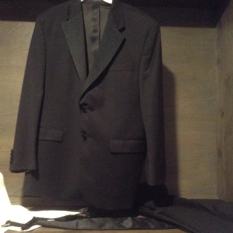 RALPH LAUREN Academy Awards Black Jacket PANTS BOWTIE VEST CUMMERBUND 44R 36/31 - Image 3 of 4