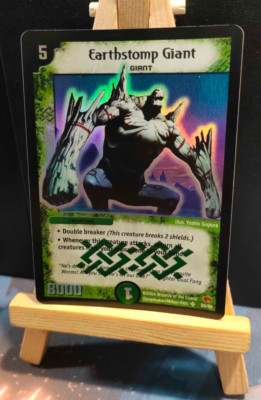 Earthstomp Giant FOIL Special Rare - Duel Masters - S5/s5 - Excellent/LP - 2004