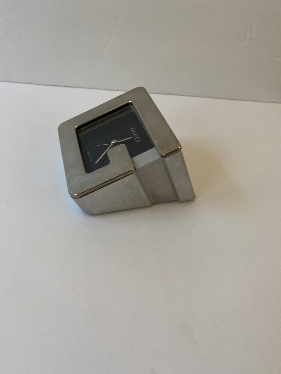 GUCCI　置時計 Authentic Gucci G Desk Clock - Tom Ford Era Retail $995 | eBay