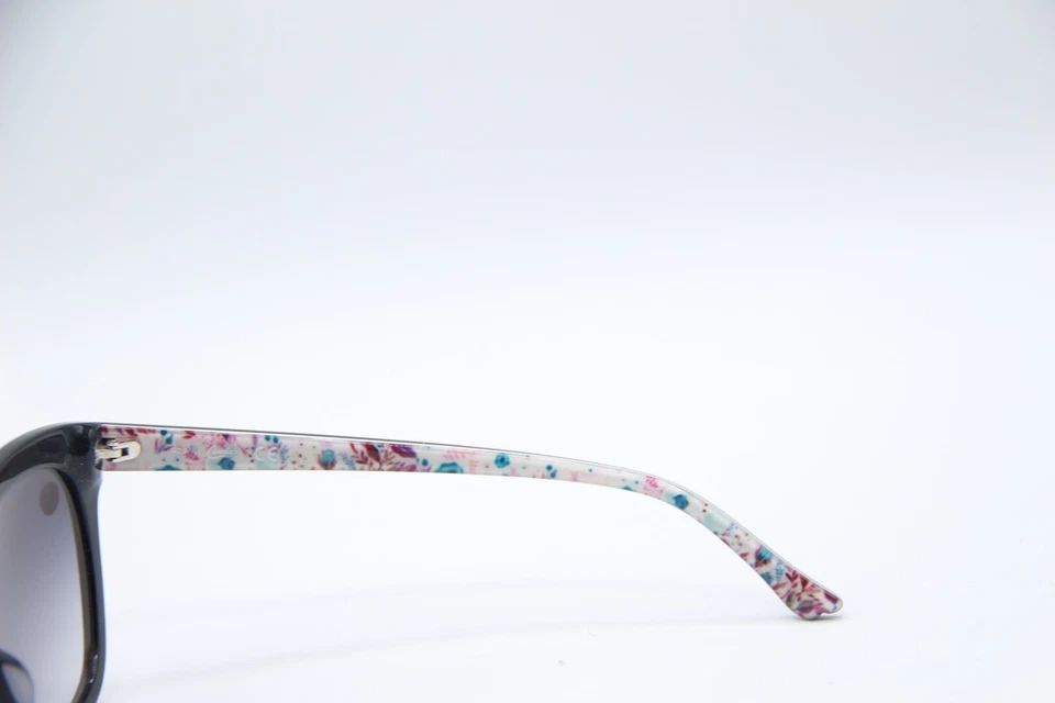 NUEVAS GAFAS DE SOL CANDIE'S CA 1034 01B NEGRAS DEGRADADAS FLORALES MARCOS AUTÉNTICOS 53-20 Foto 2 de 4