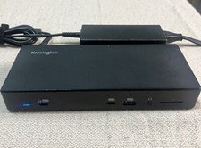 Kensington SD4850P Black 4K HDMI USB-C Dual Video Driverless Dock Station