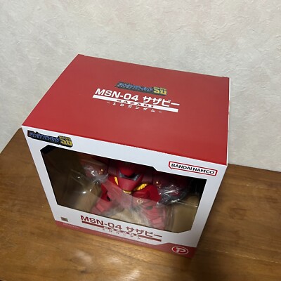  Baricade レッド　新品未使用 PLEX Jumbo Soft Vinyl Figure SD Gundam MSN-04 SD Sazabi In the Box