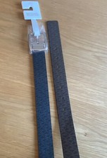 Image of Beautiful Michael Kors Reversible Belt Brown & Black Silver Bnwt Size M 32”-38”