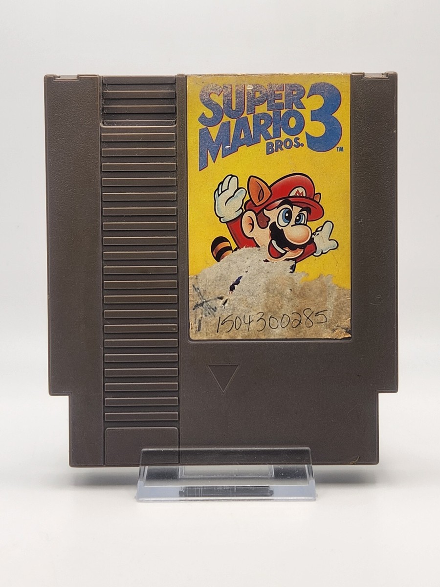Super Mario Bros. 3 Nintendo NES Tested Authentic Rough Label | eBay