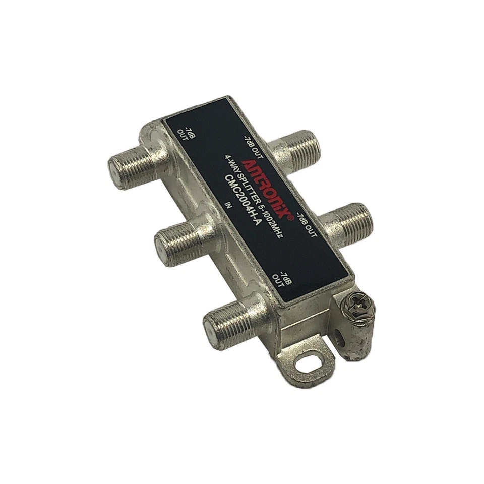 Antronix CMC2004H 4-Way, 5 Pack Horizontal Splitter -7db Ports 5-1002 MHz - Image 4 of 4