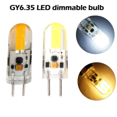 GY6.35 LED COB Lampe 5W Dimmbar Stiftsockel Birne Warmweiß Kaltweiß DC 12V - Bild 1 von 4