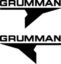 2 GRUMMAN Decal Asst. Sizes  FREE SHIPPING