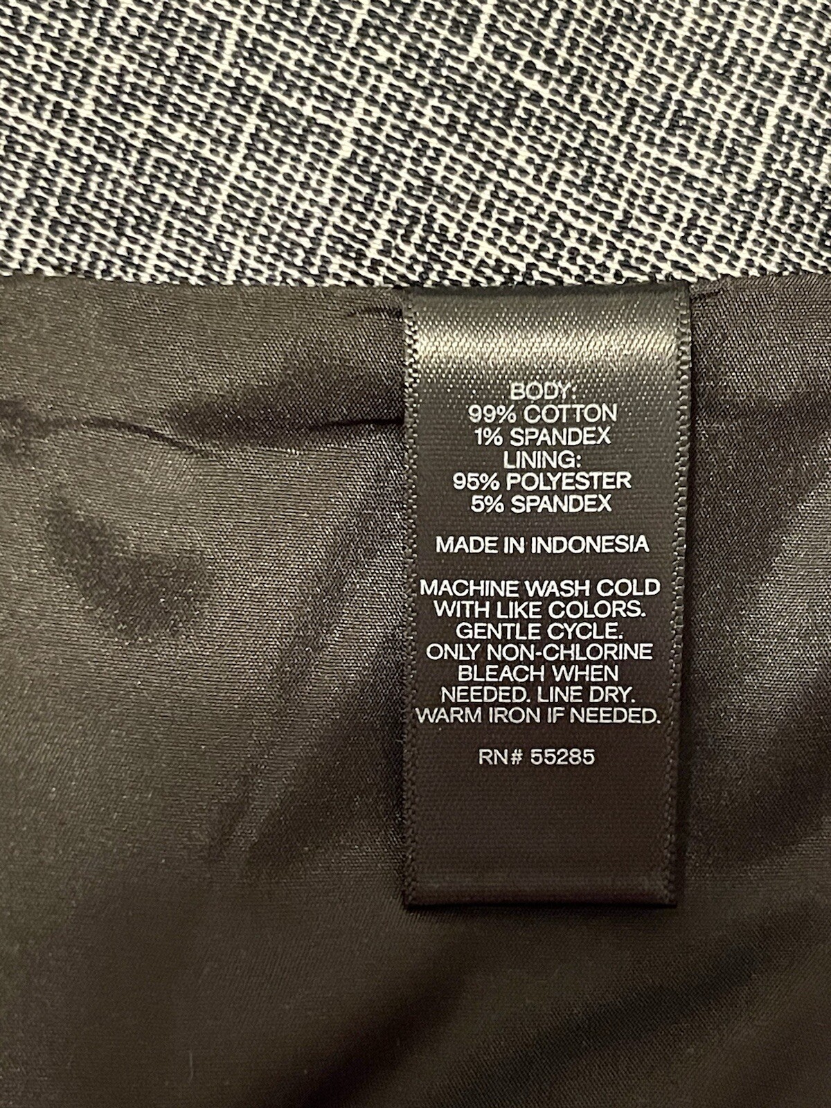 EXPRESS Gray Back Zip Lined Stretch Mini Skirt Wo… - image 10