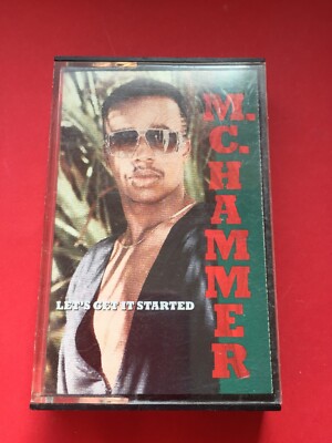 1 MC MUSIKKASSETTE M.C. HAMMER LET´S GET IT STARTED