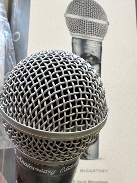 Shure SM58 Mic Paul McCartney 50th Anniversary Limited Shure SM58 Mic Paul McCartney 50th Anniversary Limited