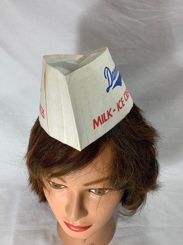 Vintage Dannheim's Dairy New Ulm, MN - Hat Ice Cream Juices Classy Cap Jerk Hat - Picture 2 of 10