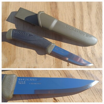 NEW 8.8'' MORA MORAKNIV COMPANION MG KNIFE Survival Hunting Sweden w/Sheath