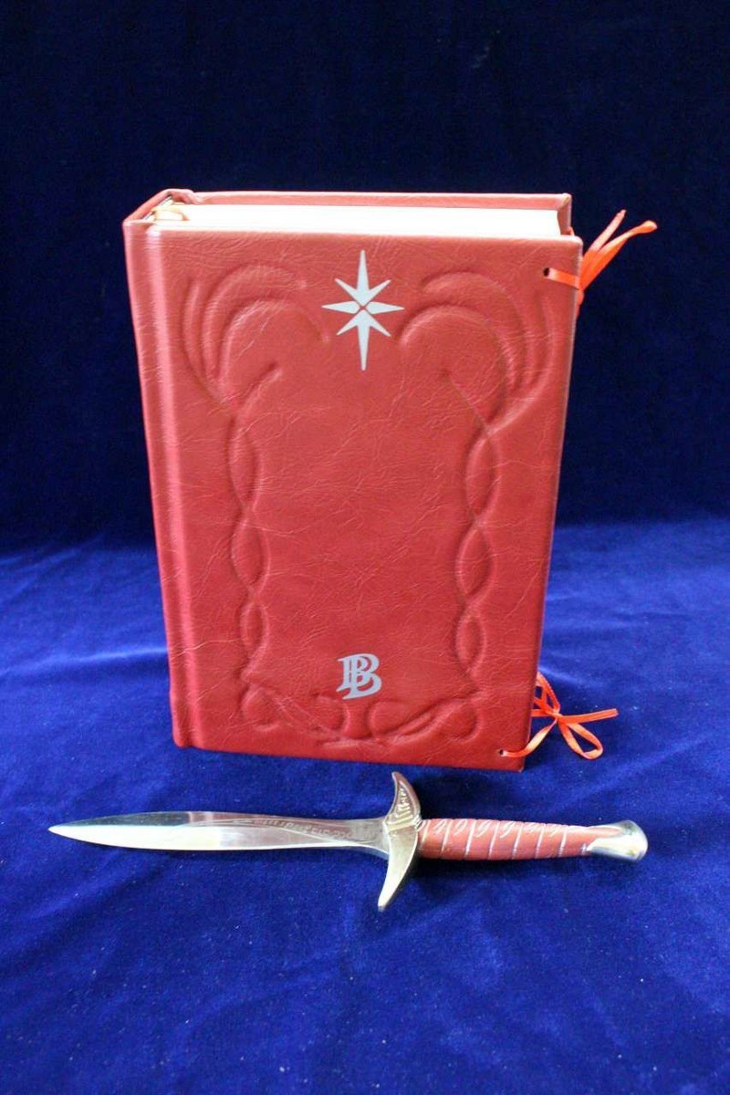Lord Of The Rings Jewelry Box Replica – Red Book Of Westmarch Hobbit LOTR