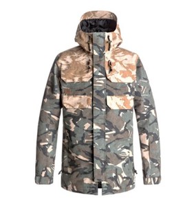 dc camo snowboard jacket