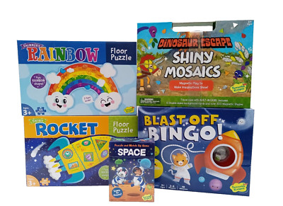 Restposten 5 Peaceable Kingdom Bodenpuzzle & Brettspiele