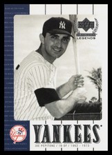 2000 Upper Deck Yankees Legends #32 Joe Pepitone