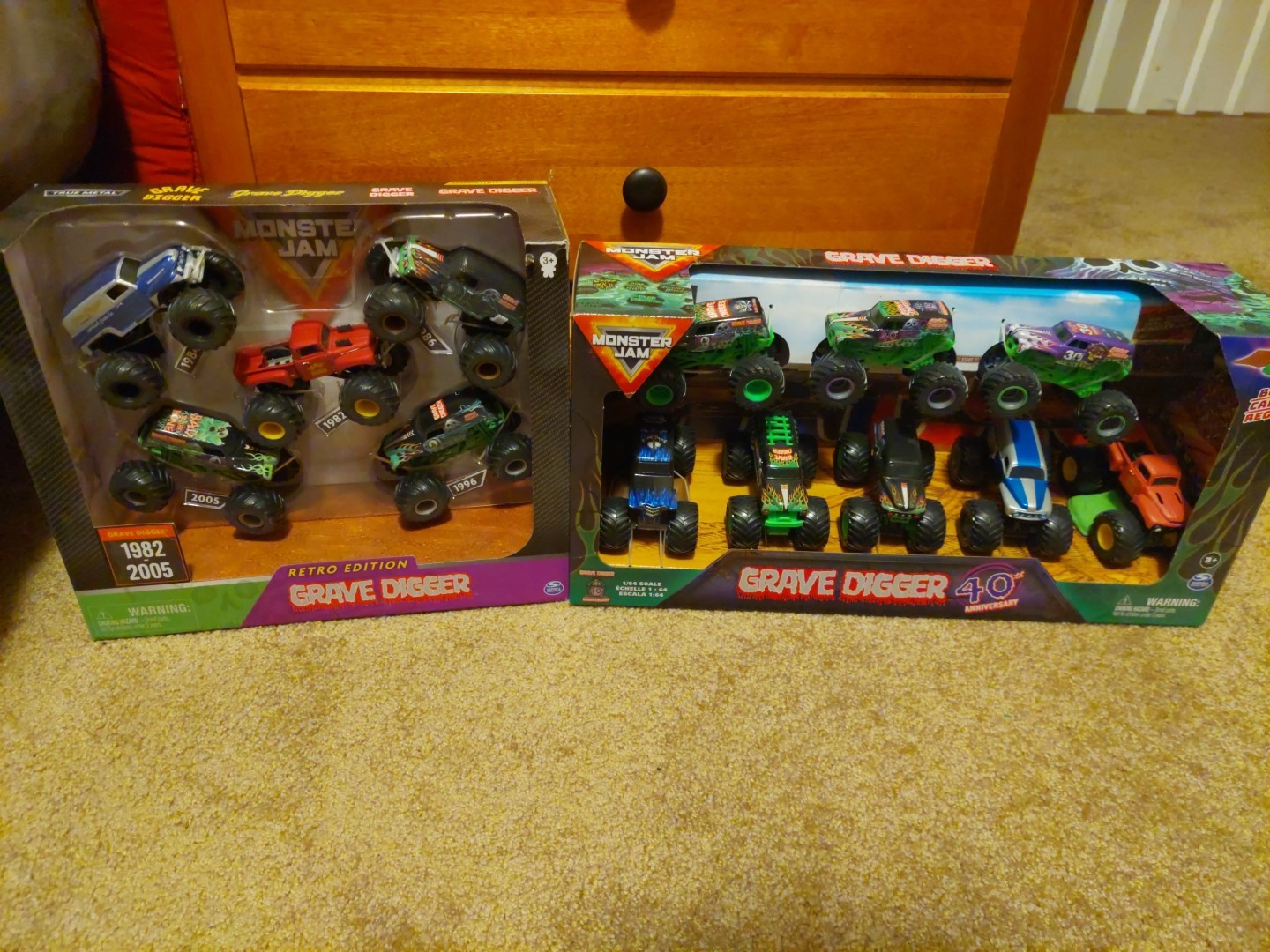 Monster Jam Grave Digger Lot