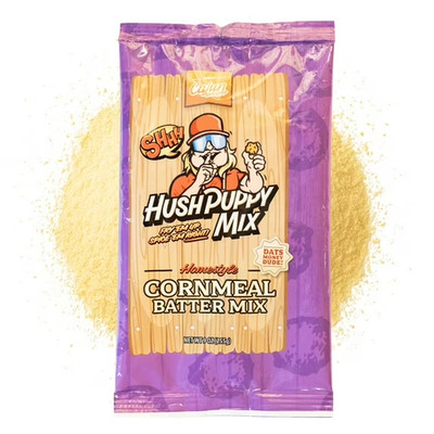 Cajun Two Step Hush Puppy Bites Batter Mix with Authentic Louisiana Flavor, 9oz