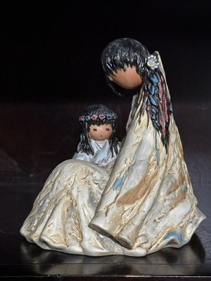 GOEBEL GERMANY DE GRAZIA Navajo MOTHER 8435 W Box