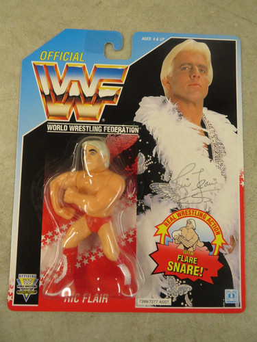 1992 Hasbro Ric Flair WWF WWE Wrestling 4 Action F...