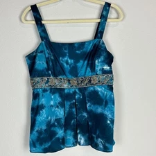 INC International Concepts Silk Beaded Cami 14