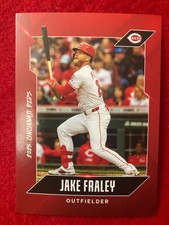 Jake Fraley 2025 Kahn's Card Cincinnati Reds SGA (not Topps) Team Issued