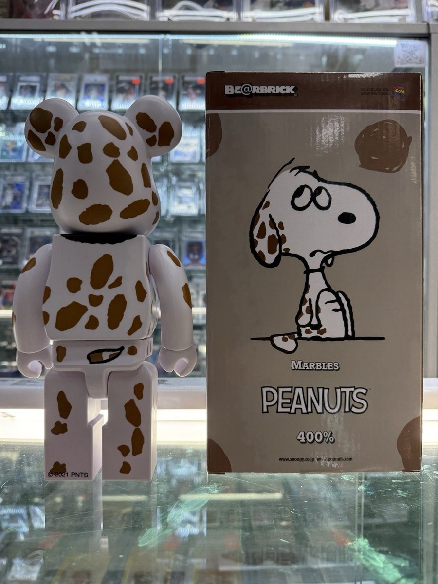 Medicom Toy Bearbrick BE@RBRICK 400% Peanuts Marbles Bear Brick | eBay