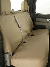 Genuine Ford Rear Row 6040 Seat Covers W Armrest Taupe Vml3z-2663812-d