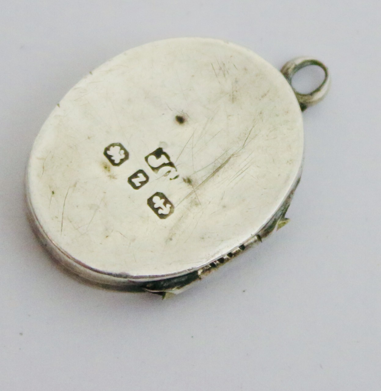 Victorian antique sterling solid silver locket - image 3