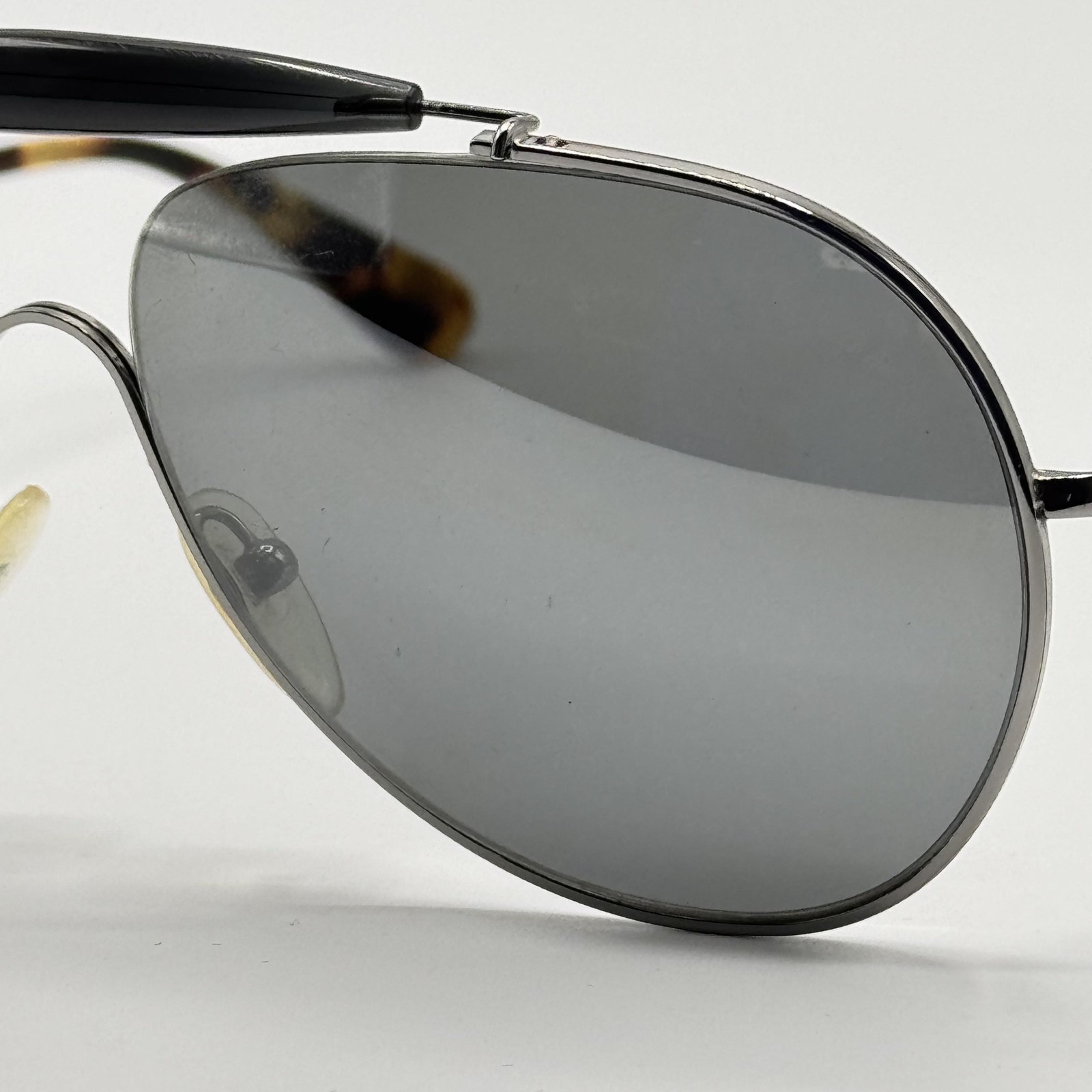 Prada SPR 56S 5AV 7W1 Sunglass Gunmetal Aviator Frame Gray Lens 59-13-140 thumbnail 5