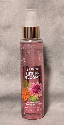 Bath & Body Works Bright Autumn Blooms Illuminating Shimmer Fragrance Mist 4.9oz
