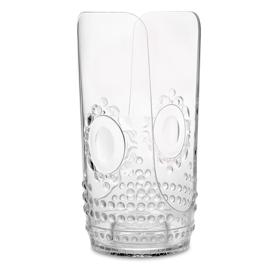 Baci Milano Porta bicchieri trasparente Baroque&Rock in acrilico