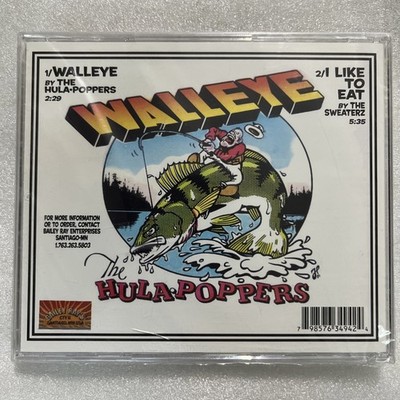 Walleye & I Like To Eat - Hula Poppers / Sweaterz (CD, Bailey Ray) NEW SEALED