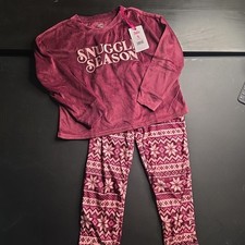 Girls Justice Pajamas NEW 2 Piece Set Size S 7/8