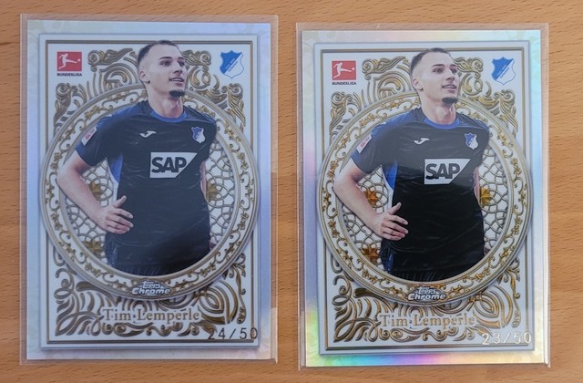 Topps Bundesliga Chrome 2025-26 - 2x Tim Lemperle Ornaments /50 -TSG Hoffenheim