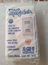 T-Taio Esponjabon Sponge Soap In One Mother of Pearl Jab n Concha Nacar 2 en 1