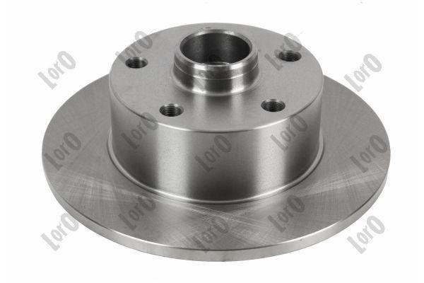 ABAKUS Brake Disc 231-04-098 245mm x 10mm Reinforced Full Without ABS Ring